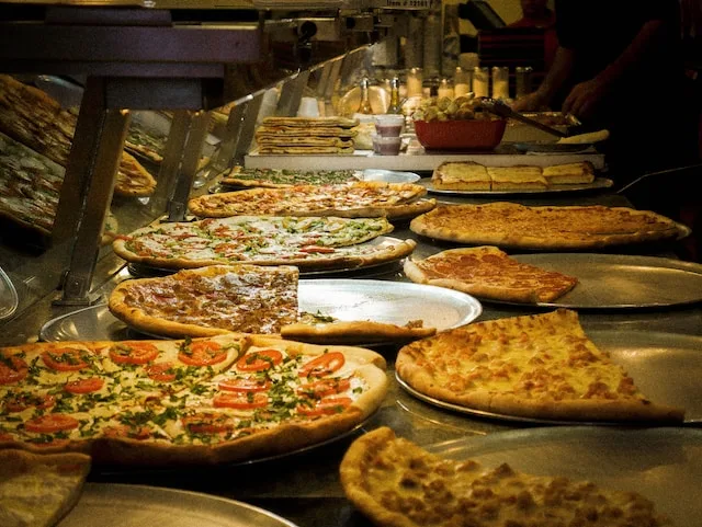 New York Pizza Calories Calculator