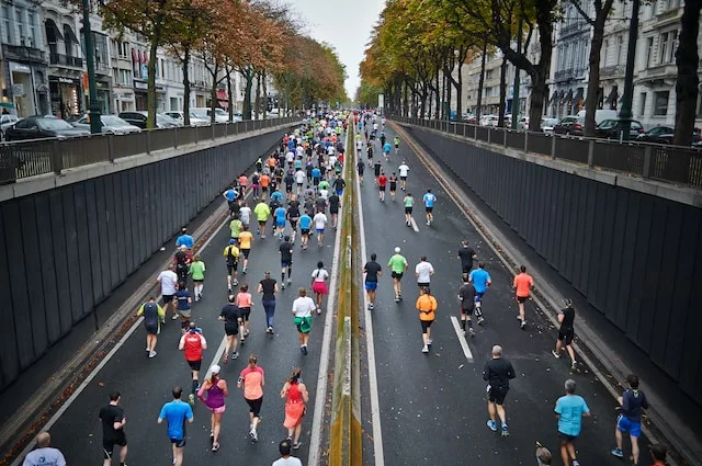 How many Calories does a marathon burn?