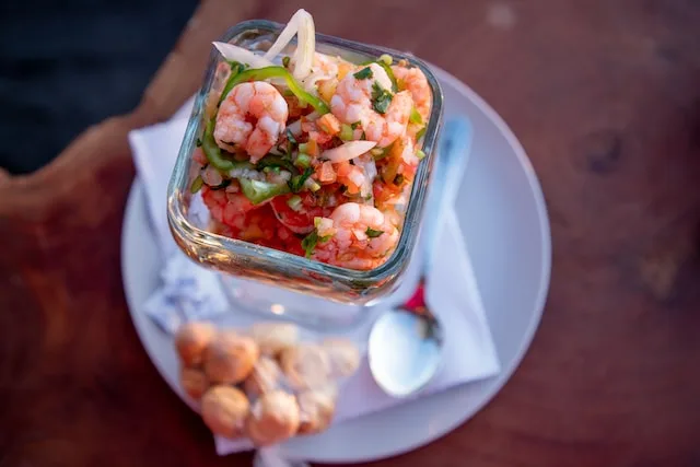 How many Calories in Shrimp Ceviche?